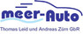 Logo Meer-Auto, Leid und Zuern GbR